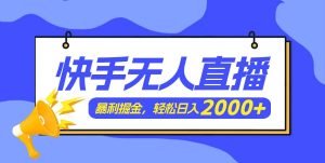 快手美女跳舞3.0，简单无脑，轻轻松松日入2000+-轻创网